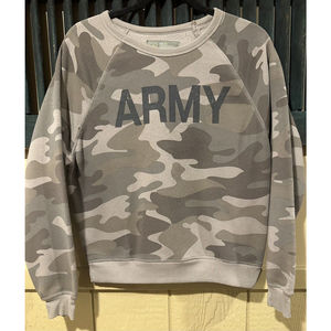 U.S. Army Womens Size XS Pullover Sweatshirt 'ARMY' Camo Super Soft